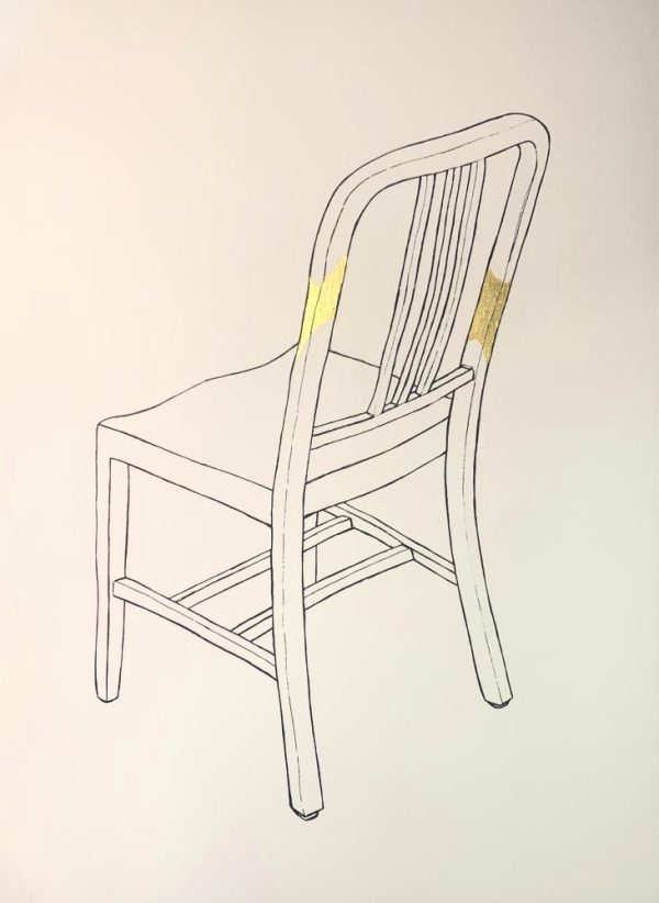 chair gold 1